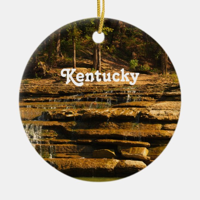 Ornamento De Cerâmica Kentucky (Frente)