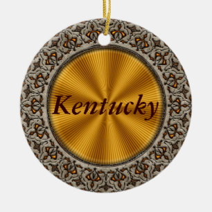 Ornamento De Cerâmica Kentucky