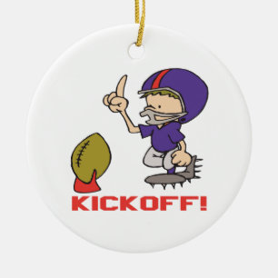 Ornamento De Cerâmica Kickoff