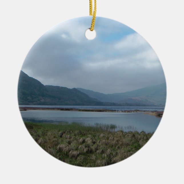 Ornamento De Cerâmica Killarney Irlanda (Frente)