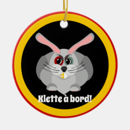 Ornamento De Cerâmica Klette à bordo - folclore belga