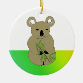 Ornamento De Cerâmica Koala Bear