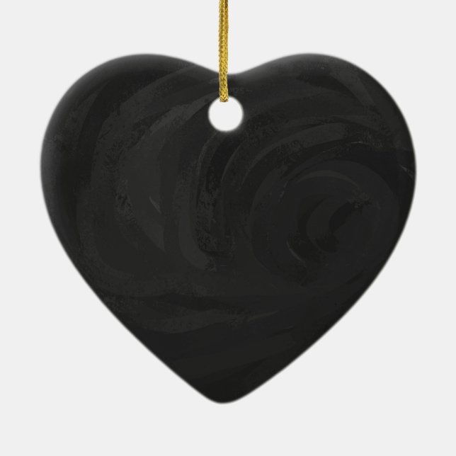Ornamento De Cerâmica Kohl Black (Verso)