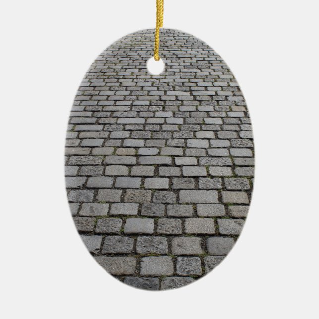 Ornamento De Cerâmica Kopfsteinpflaster (Frente)