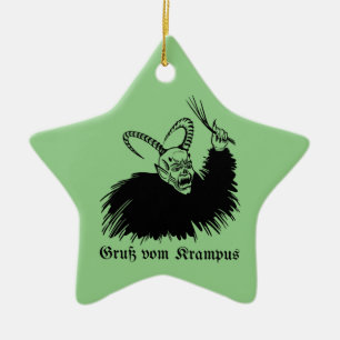 Ornamento De Cerâmica Krampus