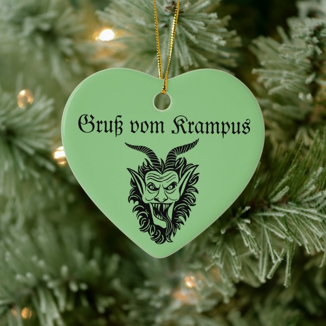 Ornamento De Cerâmica Krampus Christmas (Árvore)