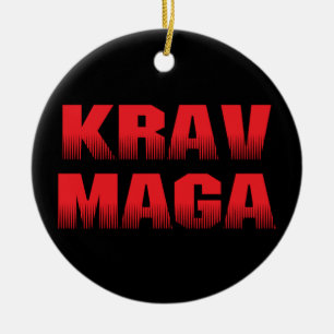 Ornamento De Cerâmica Krav Maga