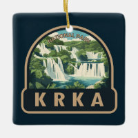 Krka National Park Croácia Viagem Art