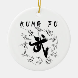 Ornamento De Cerâmica kung fu (夫 功)