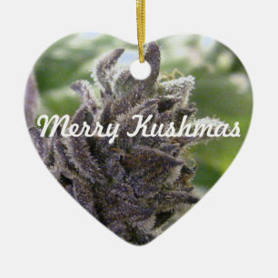 Ornamento De Cerâmica Kushmas alegre