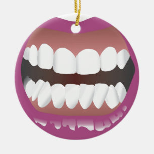 Ornamento De Cerâmica La Bouche