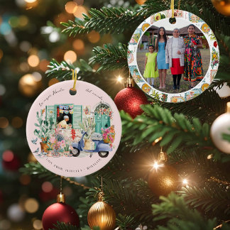 Ornamento De Cerâmica La Mejor Abuela del Mundo | Personalized