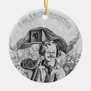 Ornamento De Cerâmica "La Photographie, Nadar (1820-1910) le grande