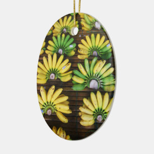 Ornamento De Cerâmica Lady Finger Bananas ~ Egg Banana (ก ล้ ว