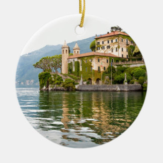 Ornamento De Cerâmica Lago Como