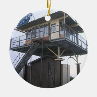 Ornamento De Cerâmica Lago das madeiras