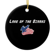 Lago dos Ozarks Missouri Águia Patriótica