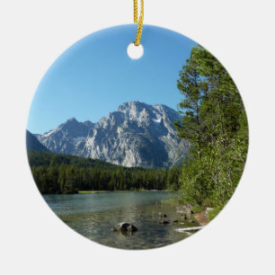 Ornamento De Cerâmica Lago Leigh no Parque Nacional Grand Teton