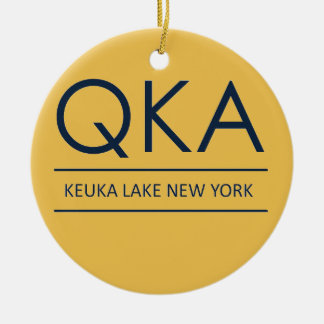 Ornamento De Cerâmica Lago New York de QKA Keuka