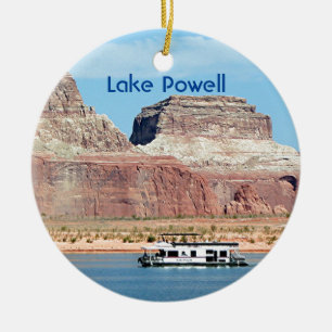 Ornamento De Cerâmica Lago Powell: Houseboat, Arizona, EUA 6