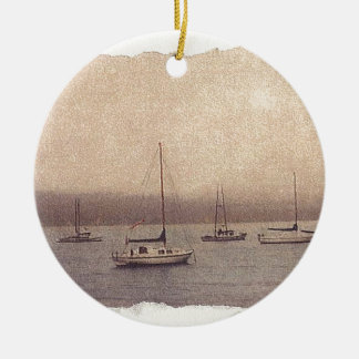 Ornamento De Cerâmica Lago serenity