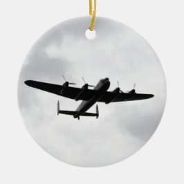 Ornamento De Cerâmica Lancaster Heavy Bomber