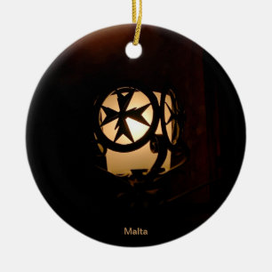 Ornamento De Cerâmica lanterna de estilo medieval de Malta