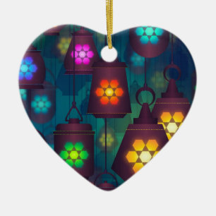 Ornamento De Cerâmica Lanternas árabes do Médio Oriente design