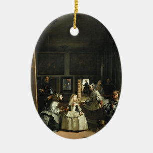 Ornamento De Cerâmica Las Meninas Diego Velázquez Fine Art