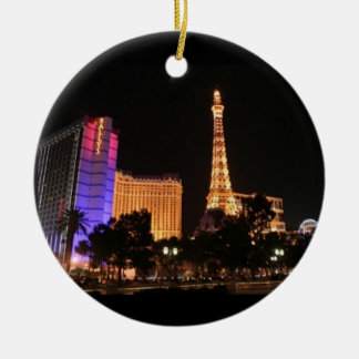 Ornamento De Cerâmica Las Vegas Skyline