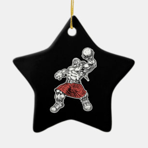 Ornamento De Cerâmica leão