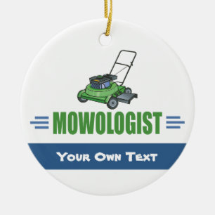 Ornamento De Cerâmica Leão Yard Mears, Mow Lawns, Paisaging Lawn Care