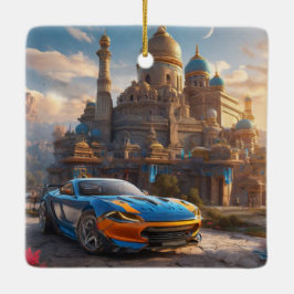 Ornamento De Cerâmica Legal monastério de super carro