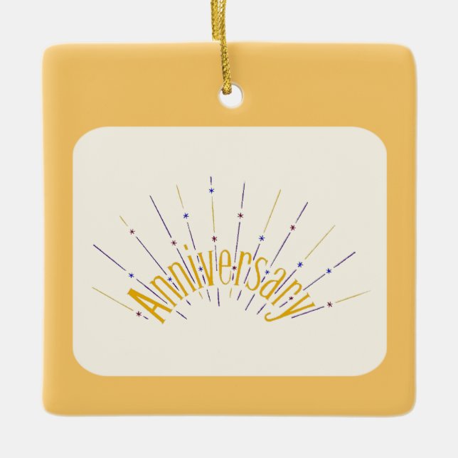 Ornamento De Cerâmica Lembrança - (Frente)