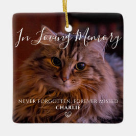 Ornamento De Cerâmica Lembrança Personalizada de Animais de Estimação Me