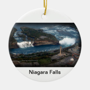 Ornamento De Cerâmica Lembrança & presente de Niagara Falls