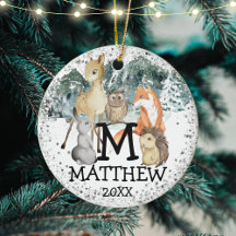 Letra Fotográfica de Criança de Animais Cons Nome