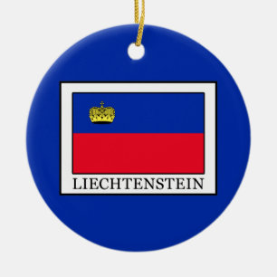Ornamento De Cerâmica Liechtenstein