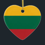 Ornamento De Cerâmica Lietuvos Valstybės Vėliava, Vytis, bandeira de<br><div class="desc">Lietuvos Valstybės Vėliava,  Vytis,  bandeira de Lithuania,  bandeiras,  brasão de lithuania,  brasão de Lithuania,  lithuania,  lithuanian,  emblema,  brasão,  vilnius,  lembrança,  presentes,  emblema,  bandeira,  bandeiras,  presentes,  herbas dos lietuvos,  emblema de lithuania,  lithuania,  lithuanian,  lembrança,  vilnius,  vytis</div>