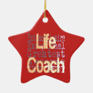 Ornamento De Cerâmica Life Coach Extraordinaire
