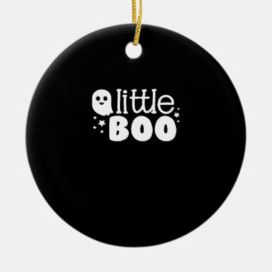 Ornamento De Cerâmica Lil Boo Halloween Estilo Vintage