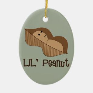 Ornamento De Cerâmica Lil Peanut