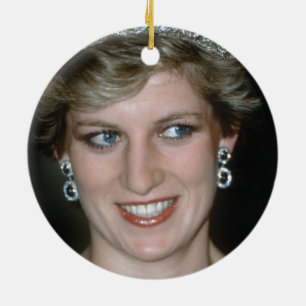 Ornamento De Cerâmica Linda! HRH Princesa de Gales