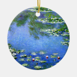 Ornamento De Cerâmica Lírios de água, Claude Monet