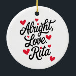 Ornamento De Cerâmica Lista de Natal para Papais noeis de uísque malicio<br><div class="desc">Lista de Natal para Papais noeis de uísque maliciosos</div>