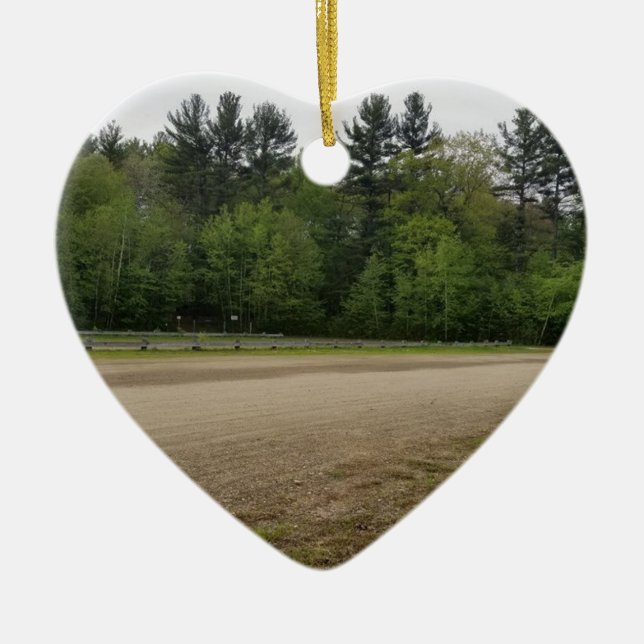 Ornamento De Cerâmica Locais Simples (Frente)