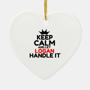 ORNAMENTO DE CERÂMICA LOGÃO