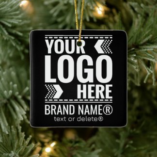 Ornamento De Cerâmica Logotipo Personalizado, Logotipo de Negócios ou Ma