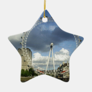 Ornamento De Cerâmica London Eye