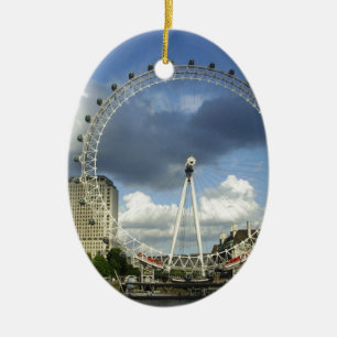 Ornamento De Cerâmica London Eye